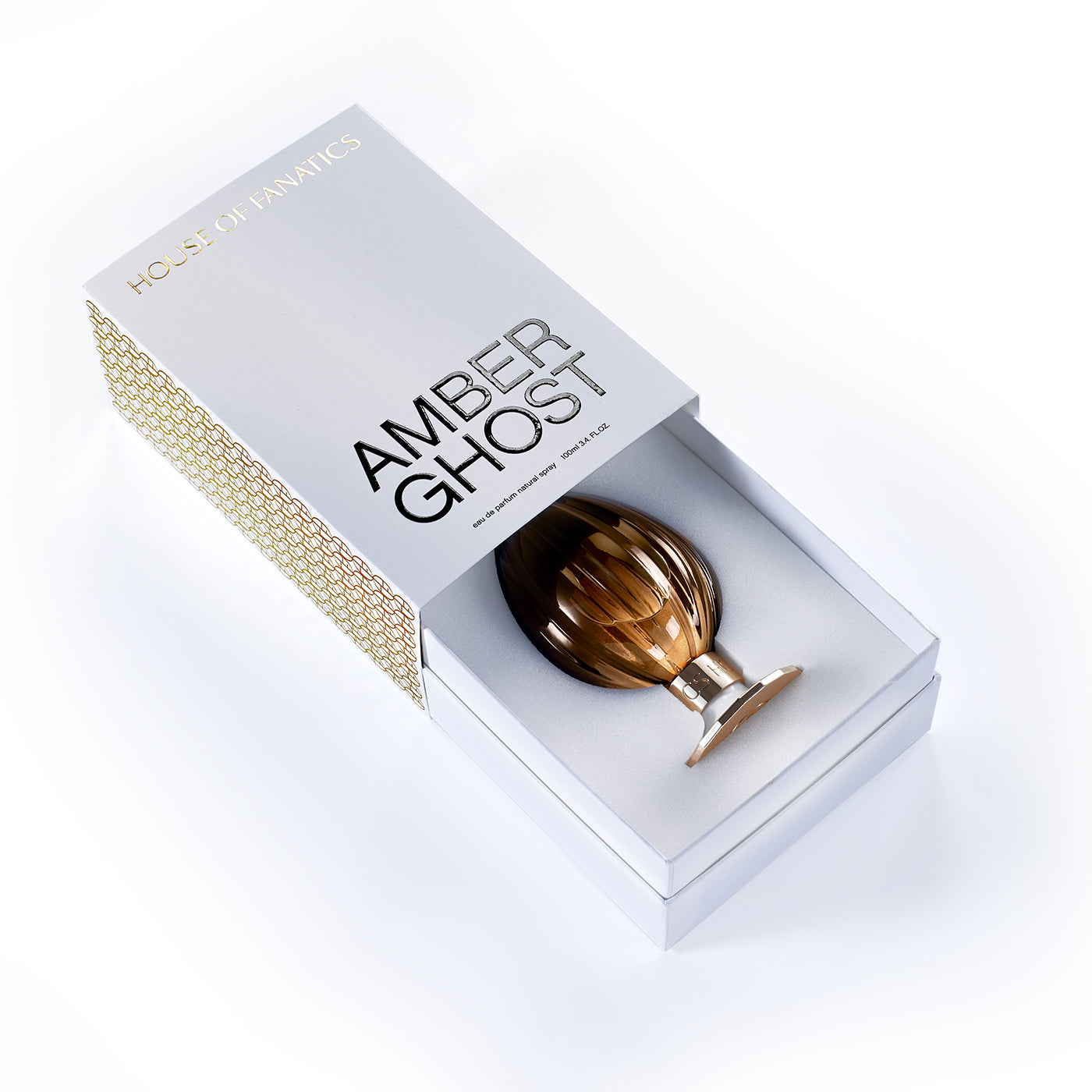 Amber Ghost by House of Fanatics – A rich and mysterious fragrance. Available at Hallburg.ae.