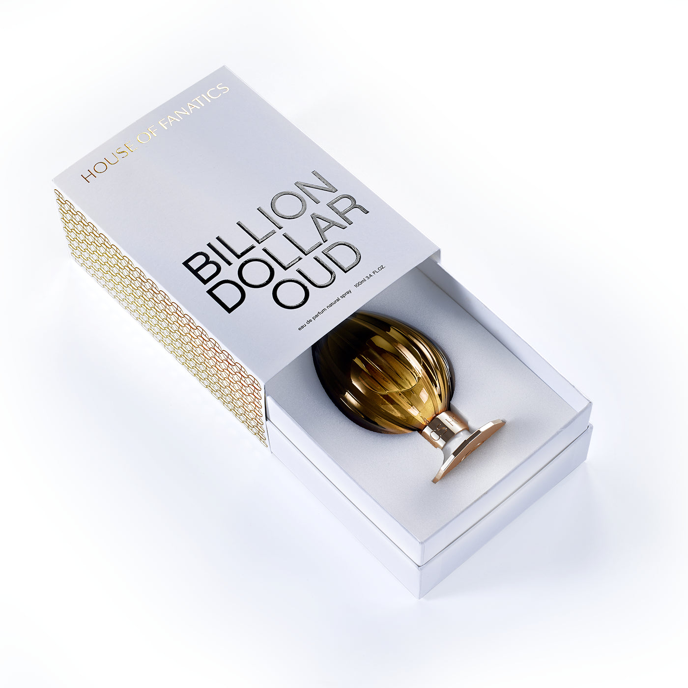 Billion Dollar Oud by House of Fanatics – A luxurious and opulent oud fragrance. Available at Hallburg.ae.