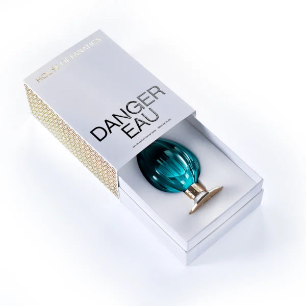 Danger Eau by House of Fanatics – A bold and captivating fragrance. Available at Hallburg.ae."