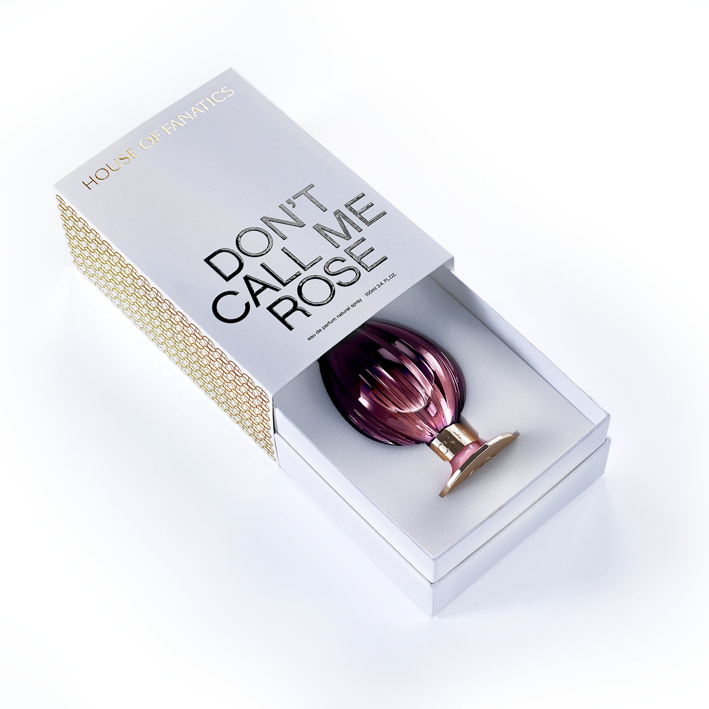 Don’t Call Me Rose by House of Fanatics – A unique and rebellious rose-infused fragrance. Available at Hallburg.ae.