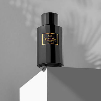 Nil Imperial by Imperial Parfums – A fresh and elegant fragrance inspired by timeless sophistication. Available at Hallburg.ae.